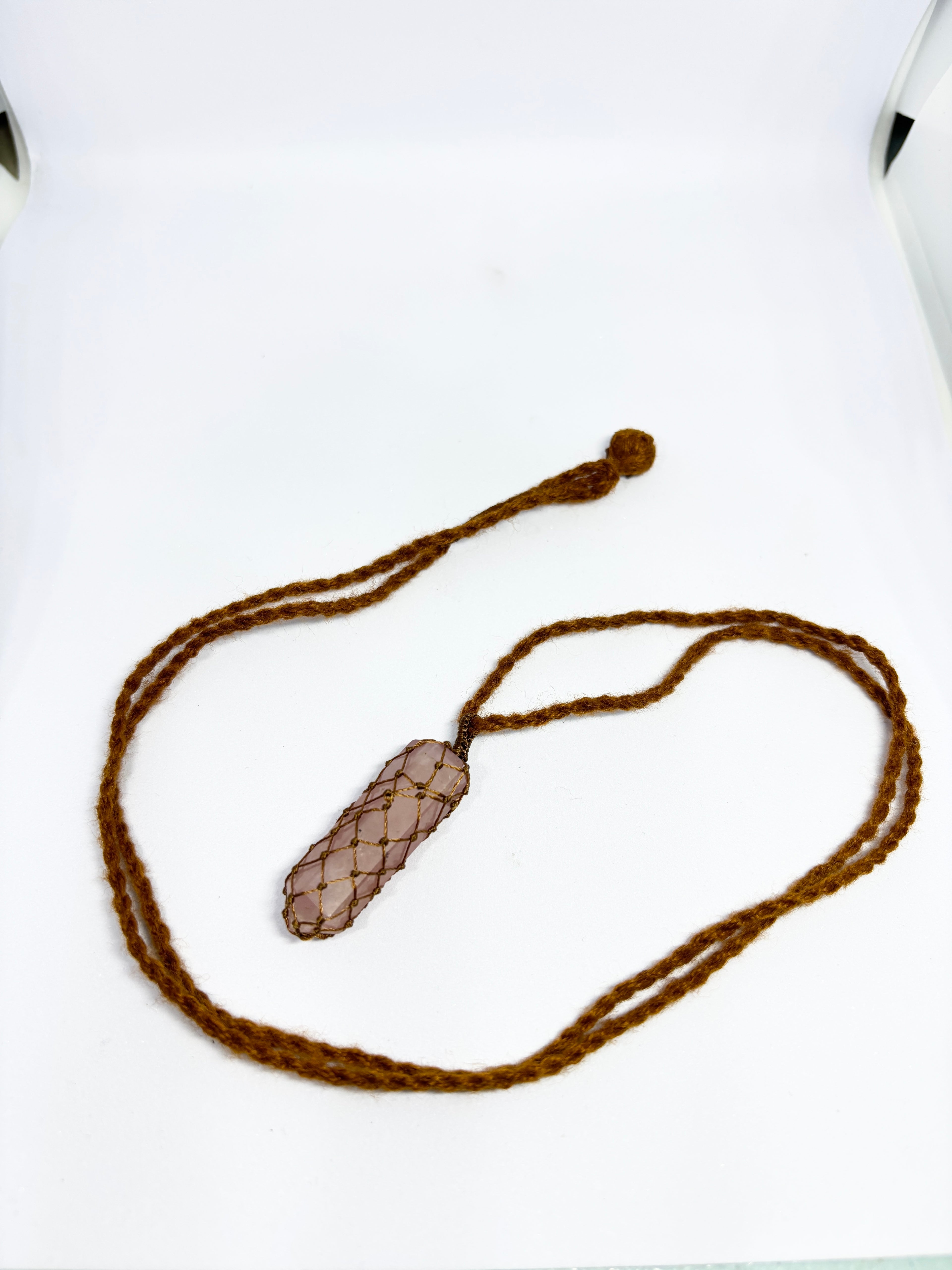 Himalayan Necklace – Rose Quartz