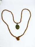 Himalayan Necklace Green Kyanite Stone