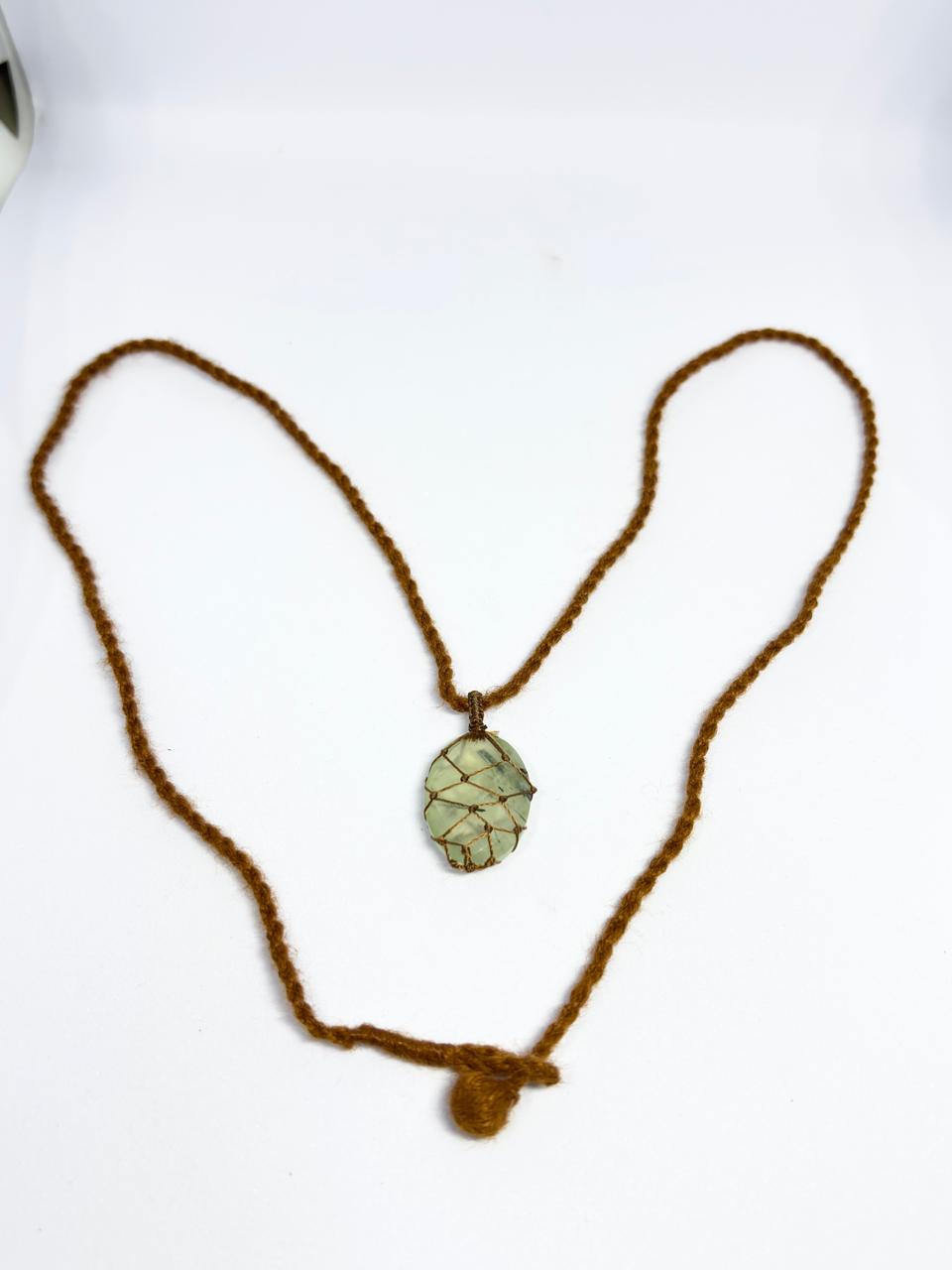 Himalayan Necklace – Green Rutile Quartz